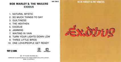 Bob Marley & The Wailers : Exodus (CD, Album, RE, RM)