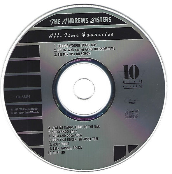 The Andrews Sisters : All-Time Favorites (CD, Comp)