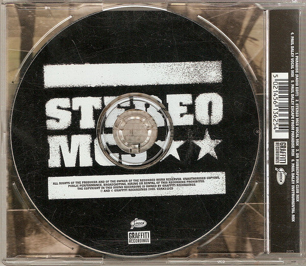 Stereo MC's : Paradise (CD, Single)