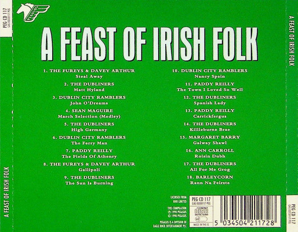 Various : A Feast Of Irish Folk (CD, Comp)