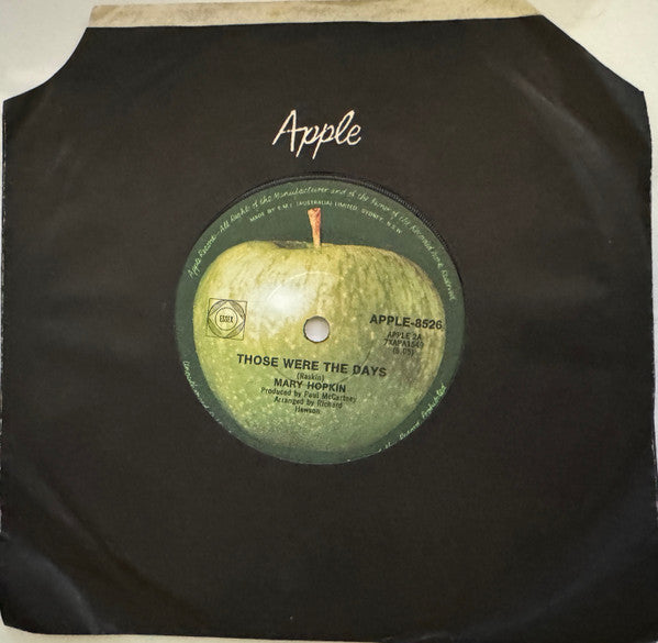 Mary Hopkin : Those Were The Days (7", Single)