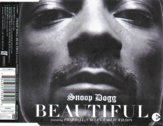 Snoop Dogg Feat. Pharrell* Feat. Uncle Charlie Wilson* : Beautiful (CD, Maxi)