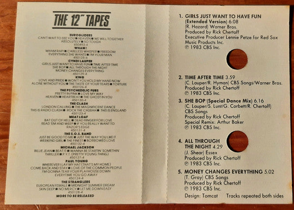 Cyndi Lauper : The 12" Tape (Cass, Comp, Gre)