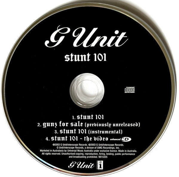 G-Unit : Stunt 101 (CD, Single, Enh)