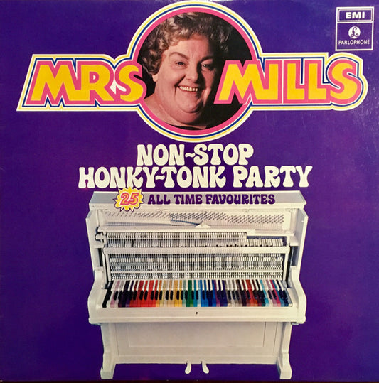 Mrs. Mills : Non-Stop Honky Tonk Party (LP, Album)