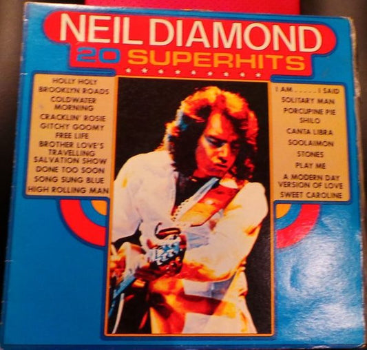 Neil Diamond : 20 Super Hits (LP, Comp)