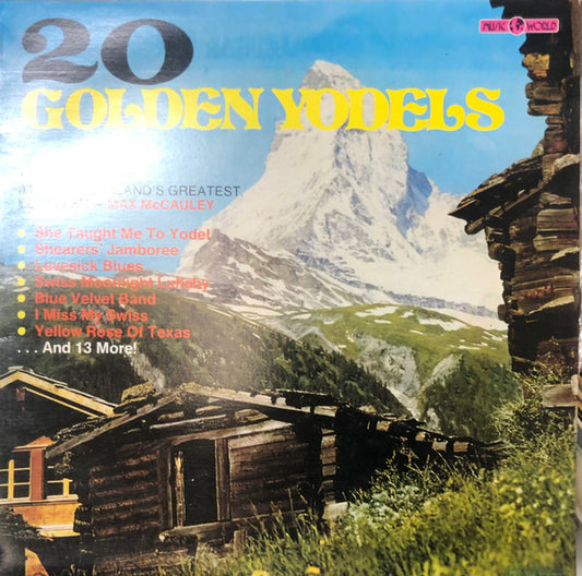Max McCauley : 20 Golden Yodels (LP)
