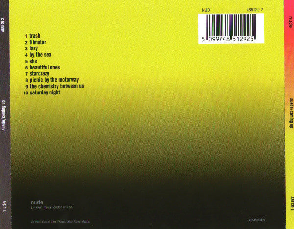 Suede : Coming Up (CD, Album, RE)
