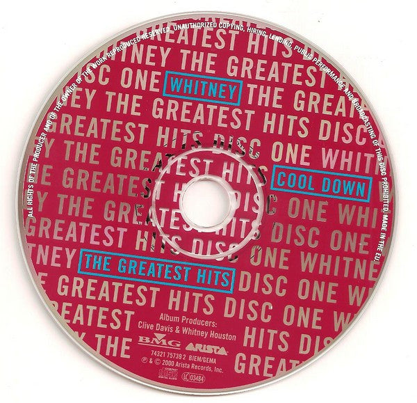 Whitney* : The Greatest Hits (2xCD, Comp, Fat)