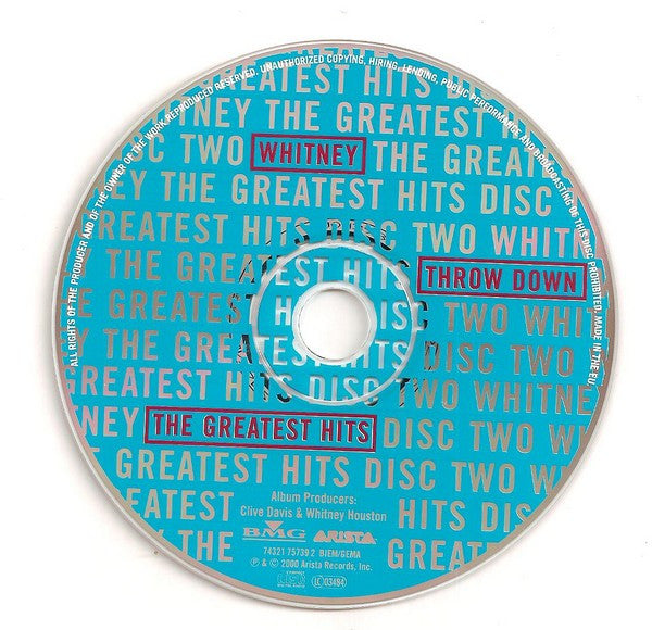 Whitney* : The Greatest Hits (2xCD, Comp, Fat)