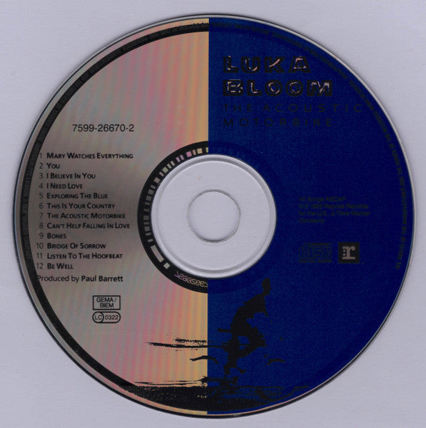 Luka Bloom : The Acoustic Motorbike (CD, Album)