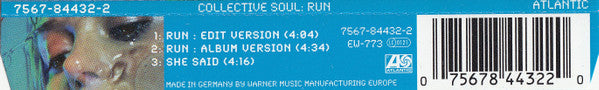 Collective Soul : Run (CD, Single)