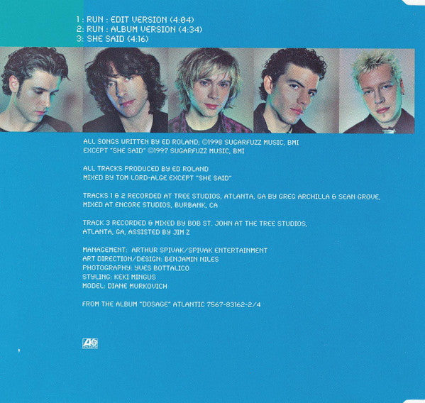 Collective Soul : Run (CD, Single)