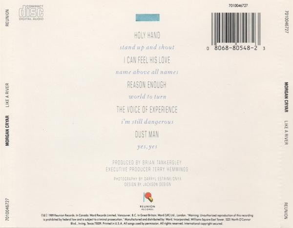 Morgan Cryar : Like A River (CD, Album)