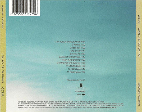 Wilco : Yankee Hotel Foxtrot (CD, Album, Enh)