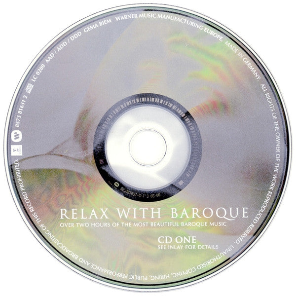 Various : Relax With Baroque (2xCD, Comp)