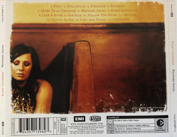 Kasey Chambers : Wayward Angel (CD, Album, Copy Prot.)