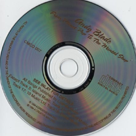 Andy Blade : From Planet Pop To The Mental Shop (CD, Album)
