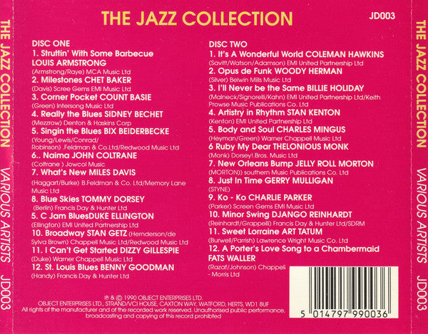Various : The Jazz Collection (2xCD, Comp)