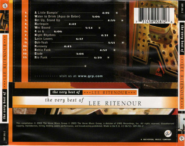 Lee Ritenour : The Very Best Of (CD, Comp, RE)