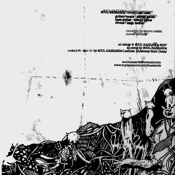 Scul Hazzards : Count Less Dead (CD, EP)