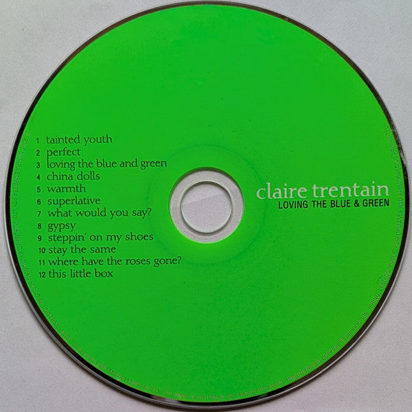 Claire Trentain : Loving The Blue & Green (CD, Album)