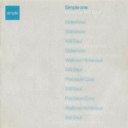 Will Saul : Simple One (CD, Comp, Mixed)