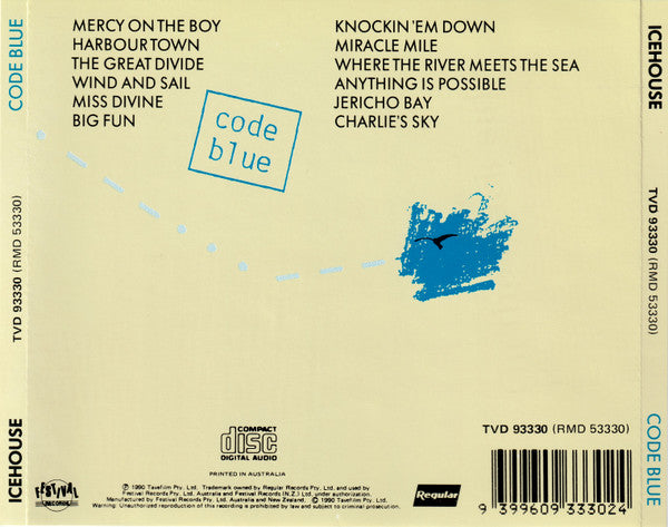 Icehouse : Code Blue (CD, Album)