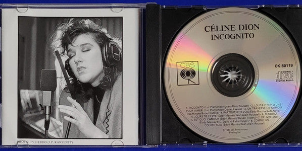Céline Dion : Incognito (CD, Album, RE)
