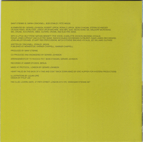 Saint Etienne : Sound Of Water (CD, Album)