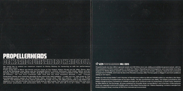 Propellerheads : Decksandrumsandrockandroll (CD, Album)