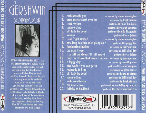Various : The Gershwin Songbook (CD, Comp)