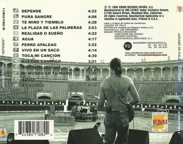 Jarabe De Palo : Depende (CD, Album)