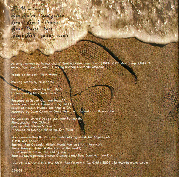 Fu Manchu : California Crossing (CD, Album)