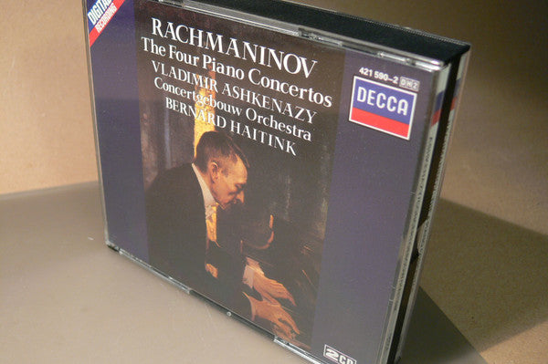 Rachmaninov* - Vladimir Ashkenazy, Concertgebouw Orchestra*, Bernard Haitink : The Four Piano Concertos (2xCD, Comp, RE)