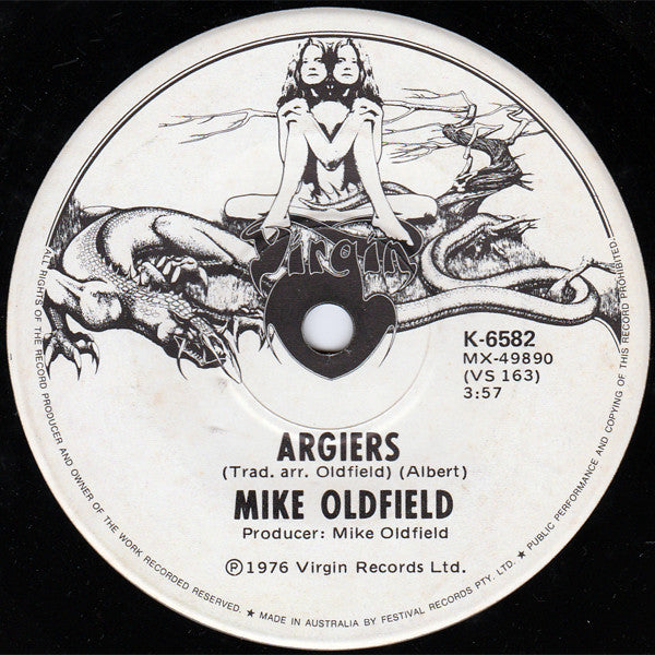 Mike Oldfield : Portsmouth (7", Single)