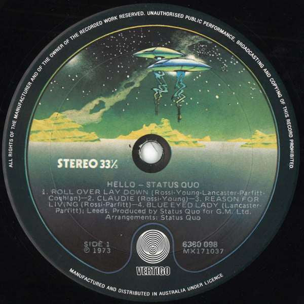 Status Quo : Hello! (LP, Album)