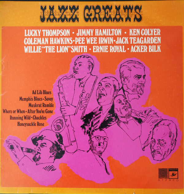 Various : Jazz Greats (LP, Comp)