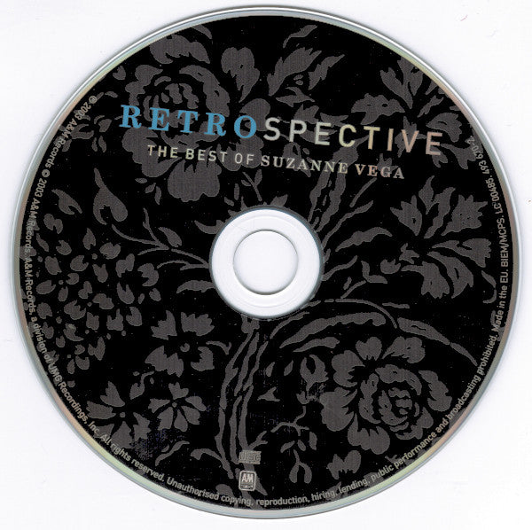Suzanne Vega : Retrospective: The Best Of Suzanne Vega (CD, Comp, RP)