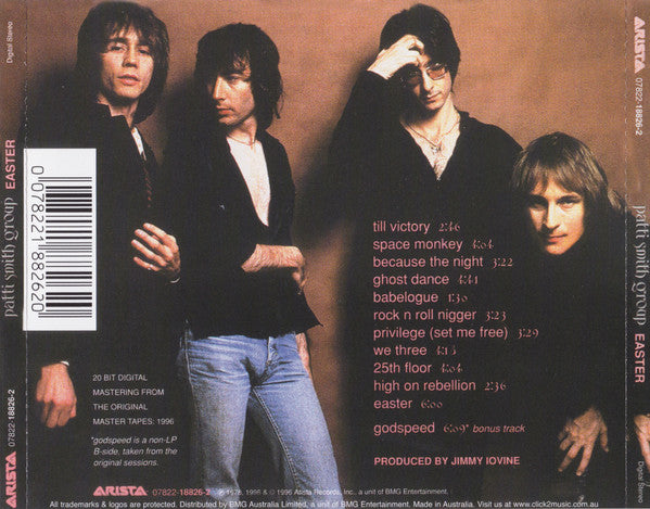 Patti Smith Group : Easter (CD, Album, RE, RM)