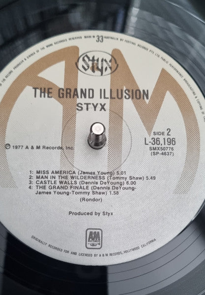 Styx : The Grand Illusion (LP, Album)