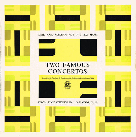 Franz Liszt, Frédéric Chopin / Samson François, Orchestre De La Société Des Concerts Du Conservatoire Conducted By Georges Tzipine : Two Famous Concertos (LP, Album, Mono, Club, RE, 3rd)