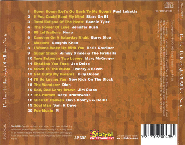 Various : The Best Singles Of All Time - No. 1s (disc 10) (CD, Comp)