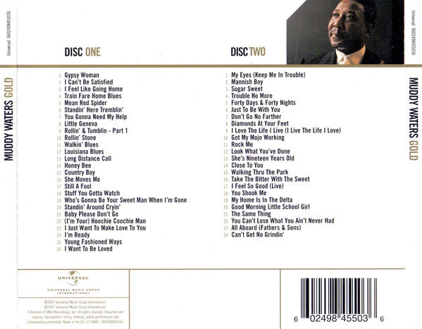 Muddy Waters : Gold (2xCD, Comp, RM)