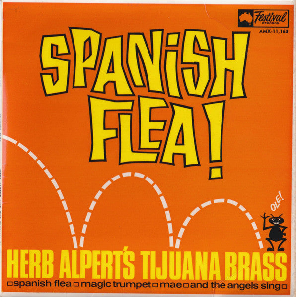 Herb Alpert & The Tijuana Brass : Spanish Flea! (7", EP, Mono, RP)