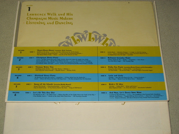 Lawrence Welk And His Champagne Music Makers* : Listening And Dancing (6xLP, Comp, Mono + Box)