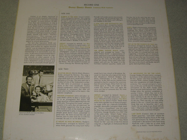 Lawrence Welk And His Champagne Music Makers* : Listening And Dancing (6xLP, Comp, Mono + Box)