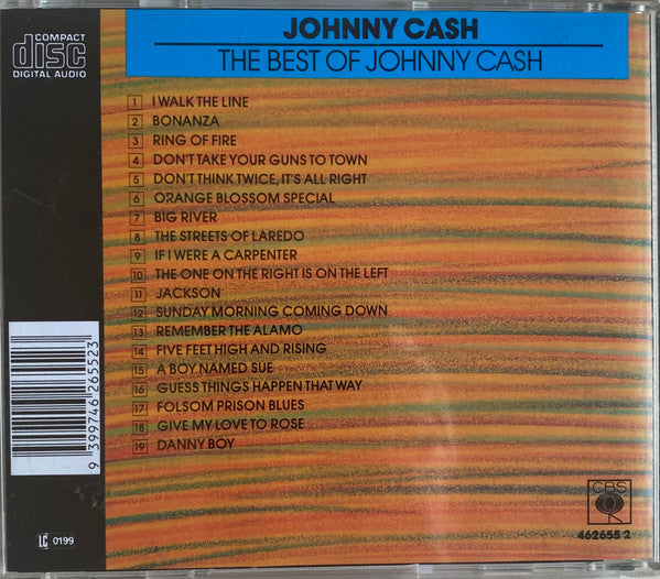 Johnny Cash : The Best Of Johnny Cash (CD, Album, Comp, Jew)