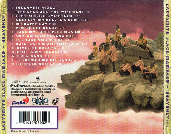 Ladysmith Black Mambazo : Heavenly (CD, Album)