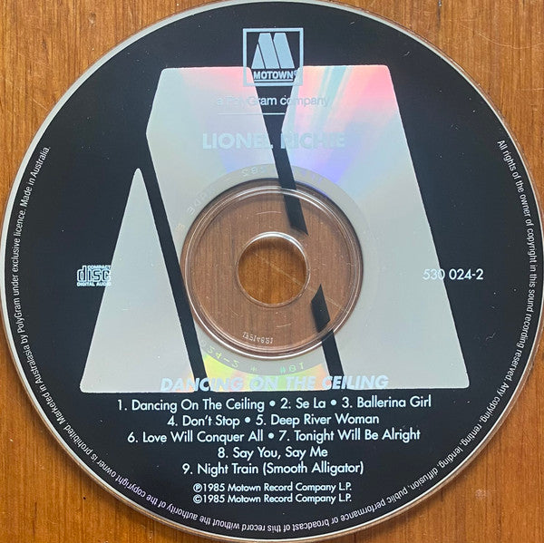 Lionel Richie : Dancing On The Ceiling / Can't Slow Down (CD, Album, RE + CD, Album, RE + Comp)